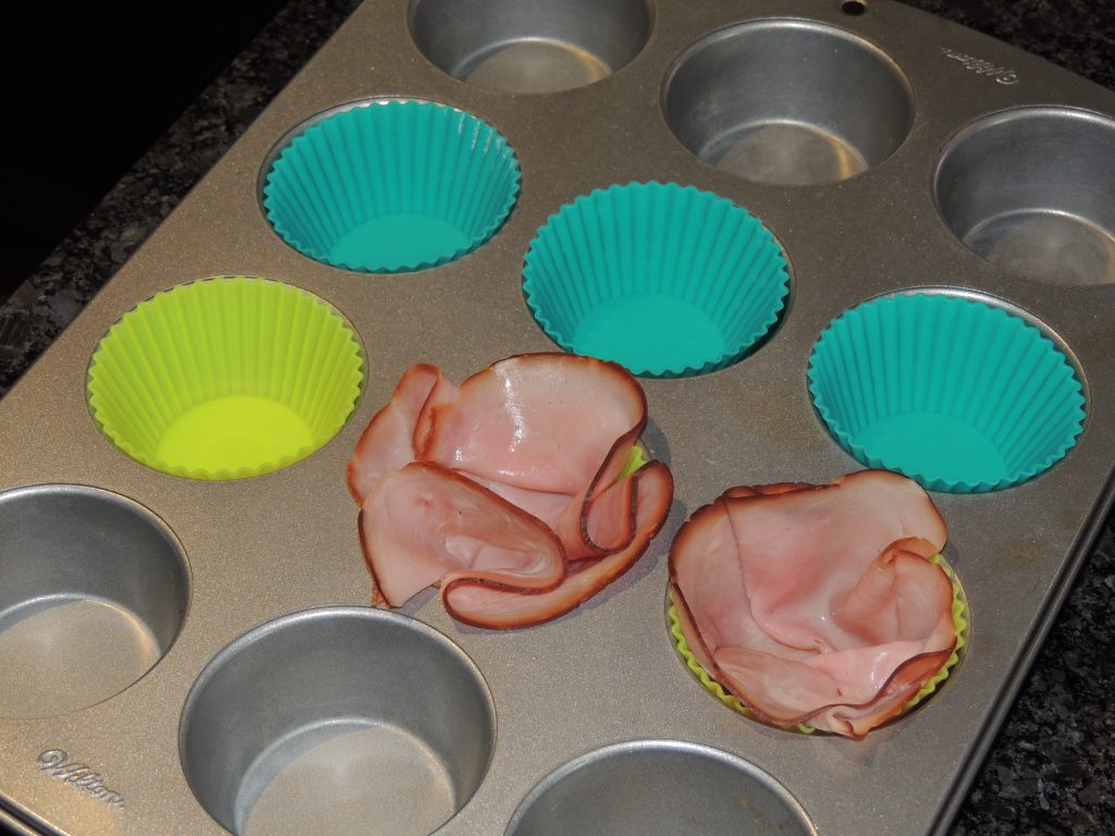 Silicone cups with Ham